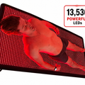Red Light Therapy Blanket – Full Body Coverage | 660nm + 850nm Dual Wavelengths | 13,536 LEDs