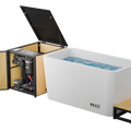 X Tub Cold Plunge + LUX High Performance Chiller and Filtration System