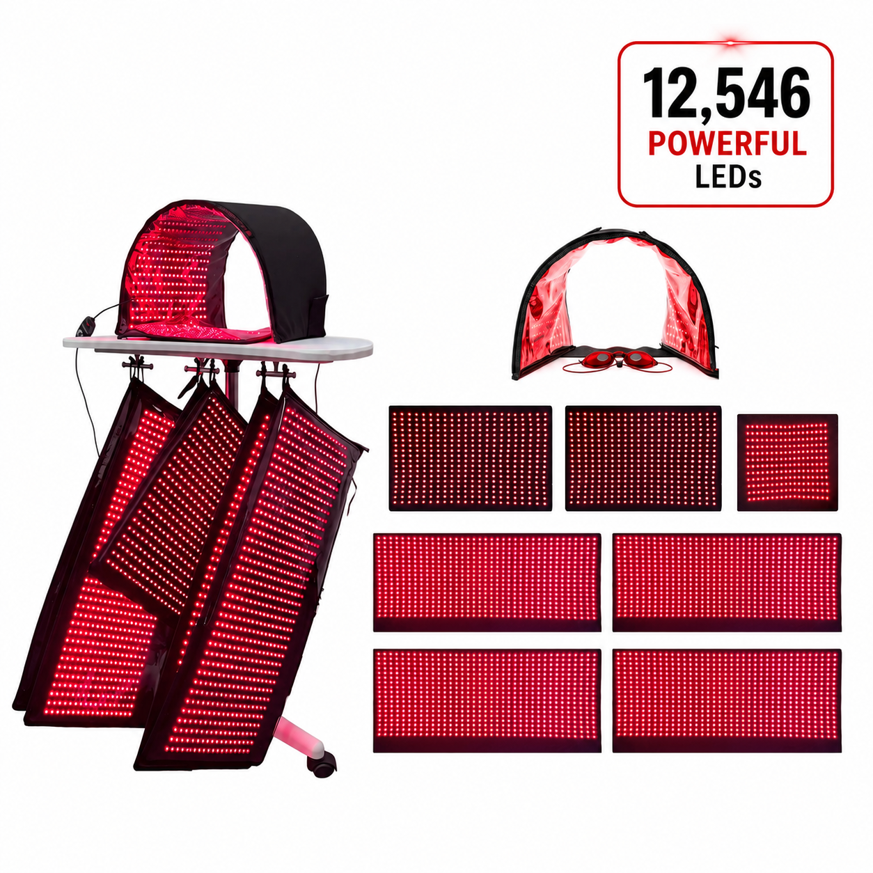 Full Body Red Light Therapy System 12,546 LED's in System.