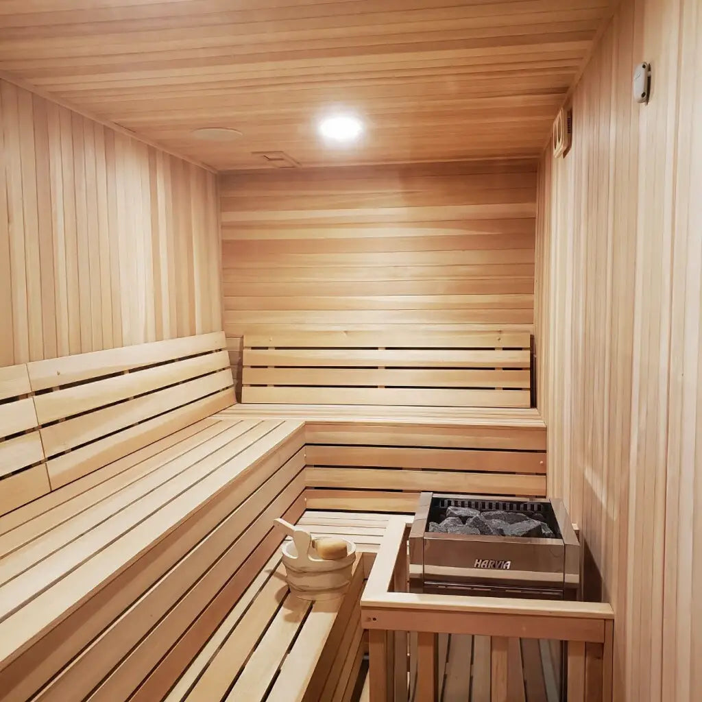Custom Indoor Sauna Room Kit - 4' x 4' x 8'