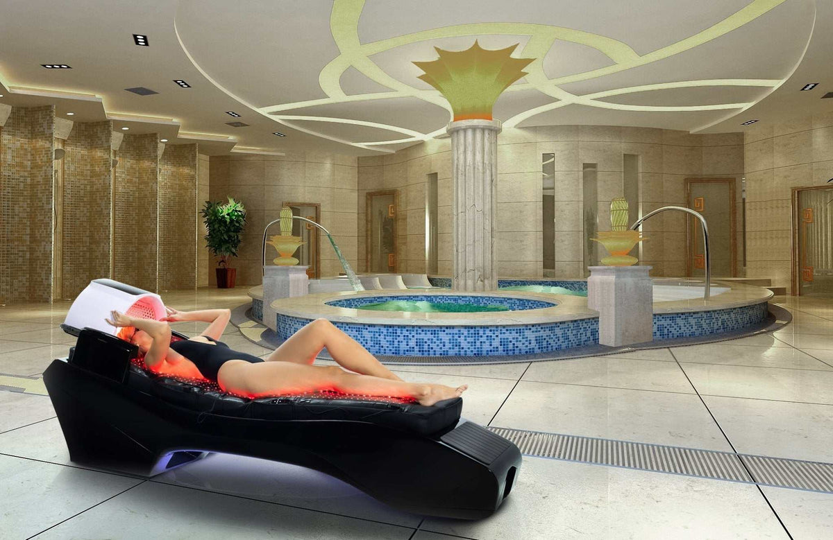 InfraCouch Full-Body 4-Wavelength Red Light Therapy Bed
