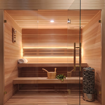 Carbon Smart Sauna Kits - 4' x 6' x 8'