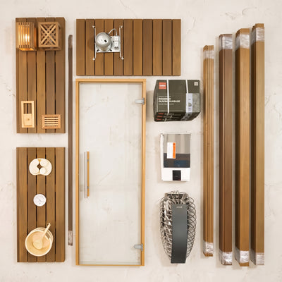 Carbon Smart Sauna Kits - 4' x 6' x 8'