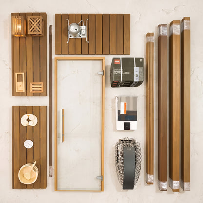 Carbon Smart Sauna Kits - 4' x 6' x 8'