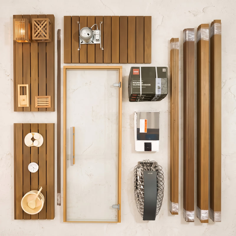 Carbon Smart Sauna Kits - 4' x 6' x 8'
