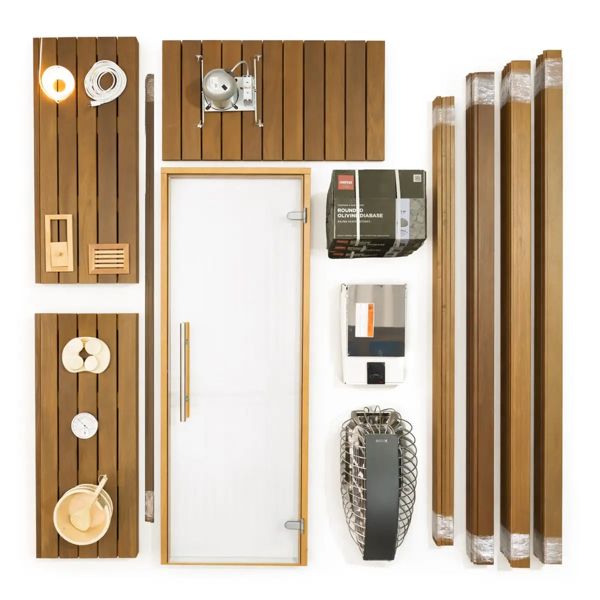 Carbon Smart Sauna Kits - 4' x 6' x 8'