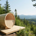 Turku Finnish Barrel Sauna with Terrace and WiFi Heater
