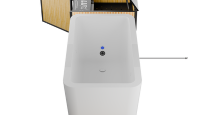 X Tub Cold Plunge + LUX High Performance Chiller and Filtration System